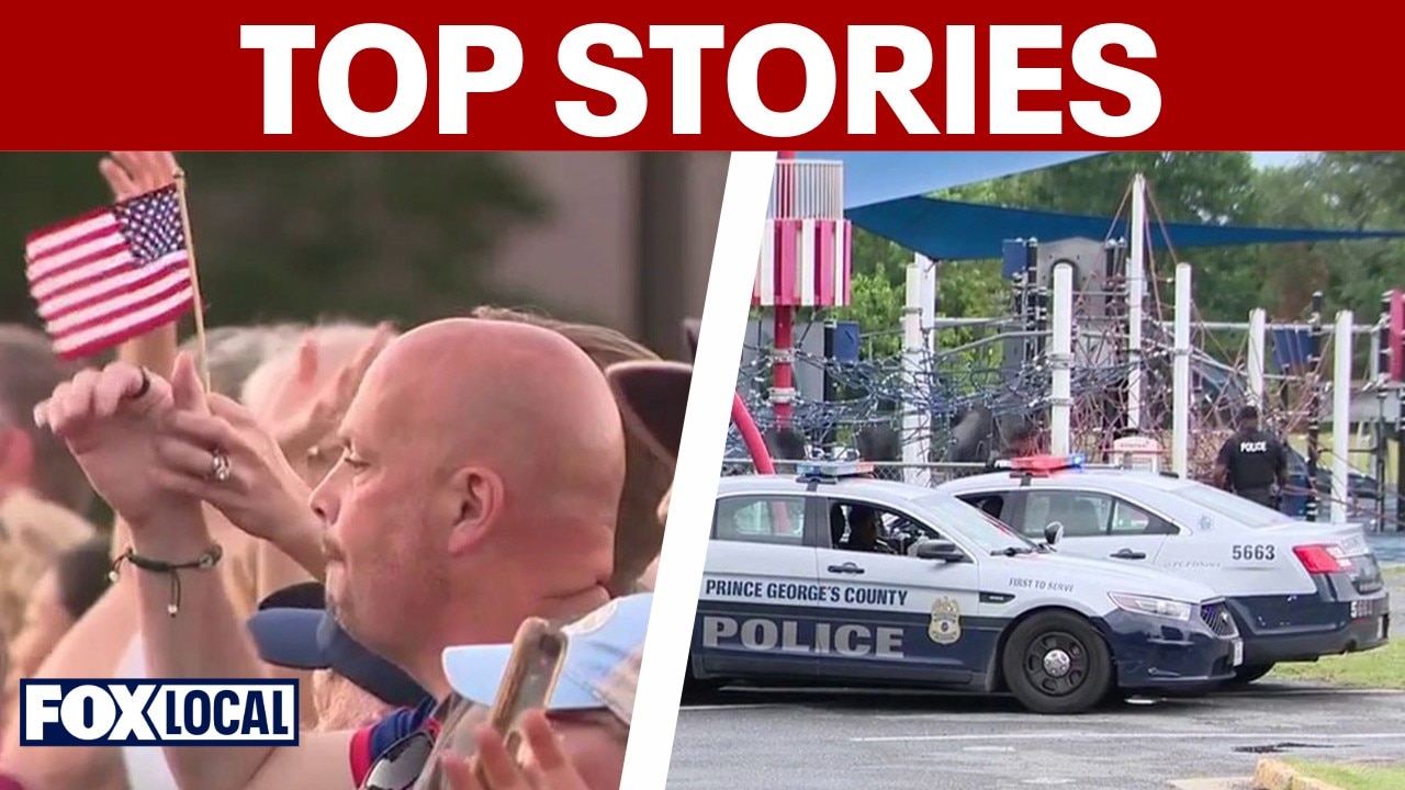 Teen shot and killed on Maryland playground; DMV ready for America 250 | TOP STORIES