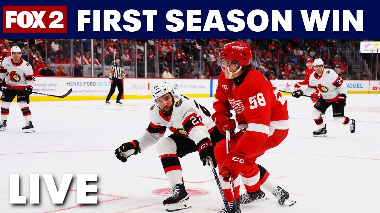 Dylan Larkin updates amid Red Wings first win of the season