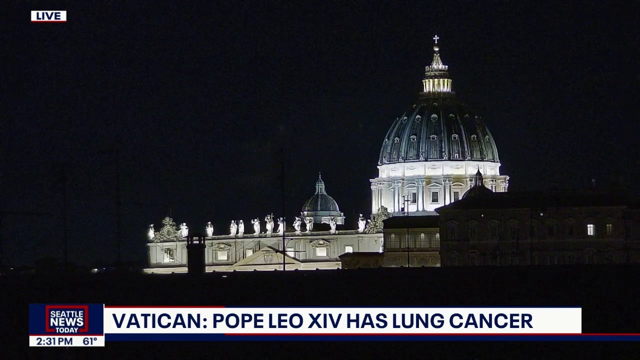 Vatican: Pope Leo XIV has lung cancer, Fox 13 interviews a UW Medicine expert