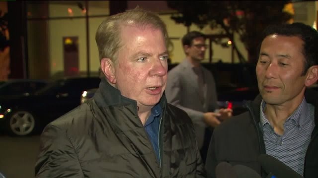 Mayor and husband on Cap Hill