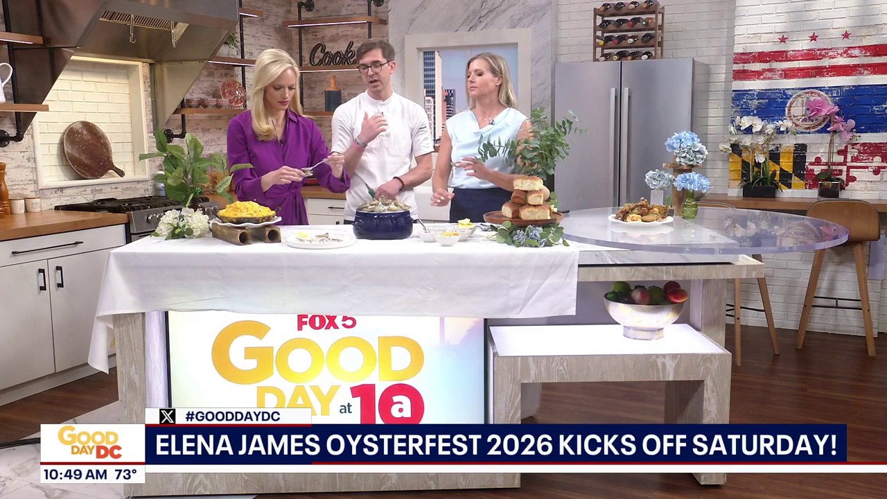 Elena James Oysterfest 2026 kicks off Saturday