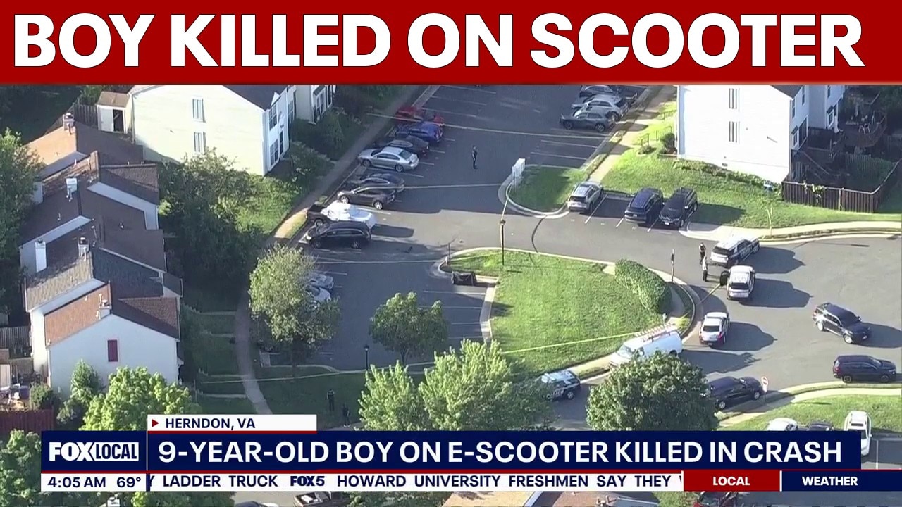 9-year-old boy on e-scooter killed in crash | FOX 5 AT 4AM  