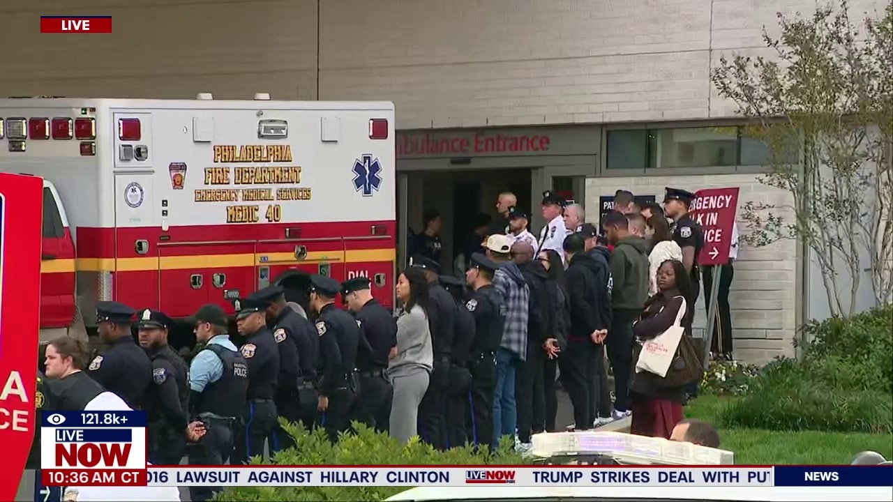 Philadelphia officer killed in ambush, another shot 12 times