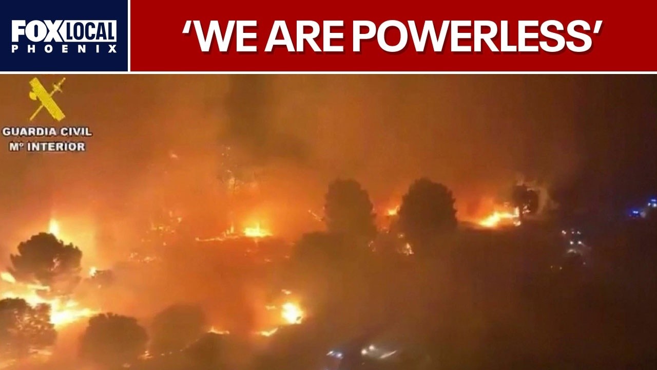 Wildfires in France, Spain force evacuations