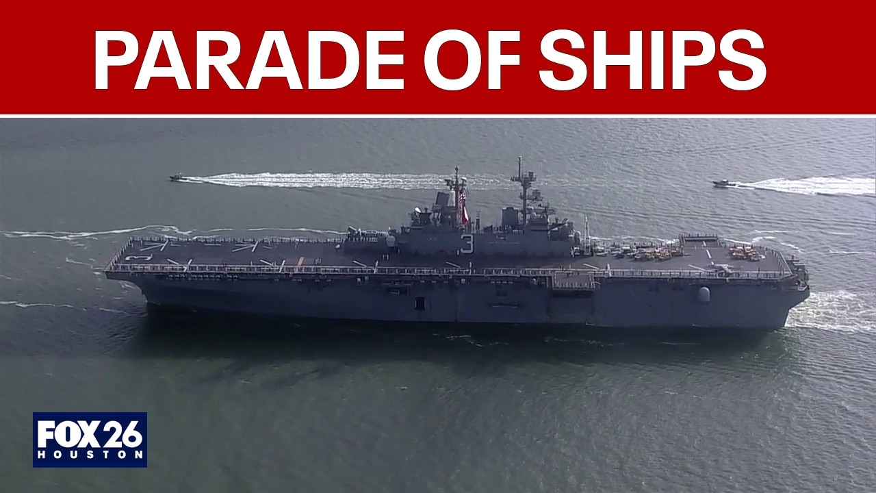 Fleet Week Houston Parade of Ships