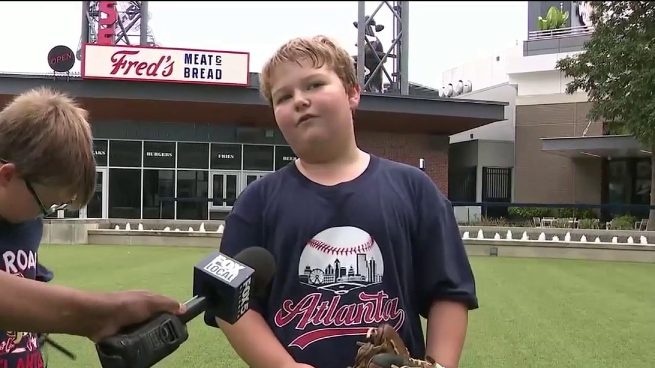 Young Braves fans talk strategy before game 3