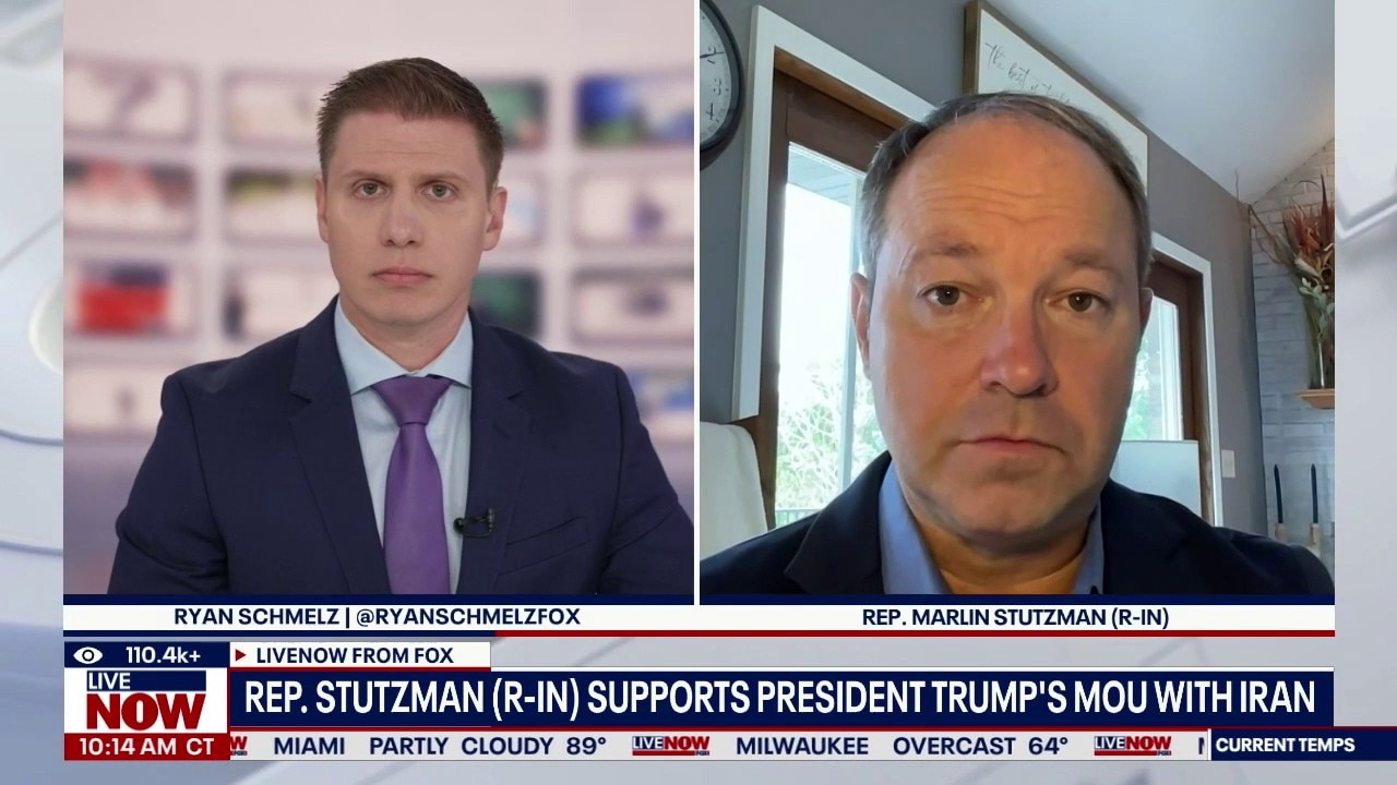 Indiana GOP Rep. Marlin Stutzman joined LiveNOW