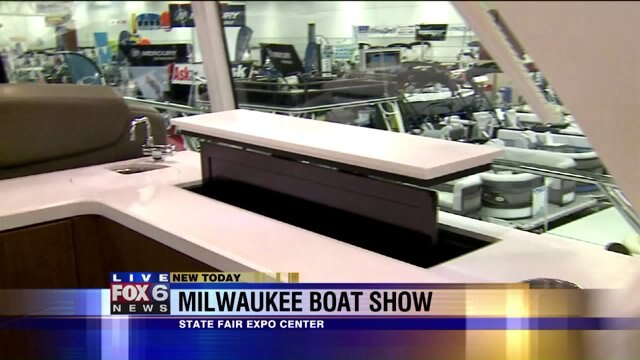 Carl checks out variety of options at Milwaukee Boat Show