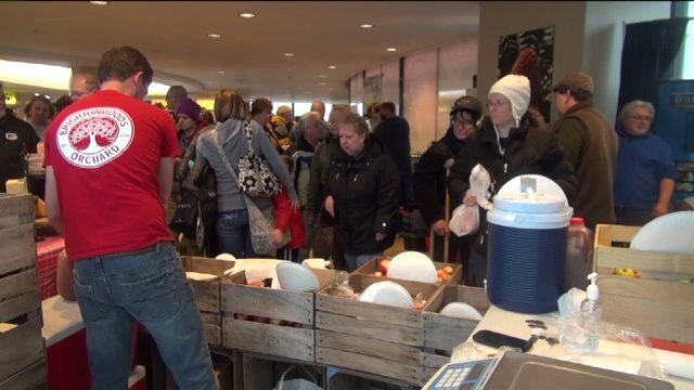 "I just love it:" Area farmers benefit from Milwaukee County`s Winter Farmers` Market