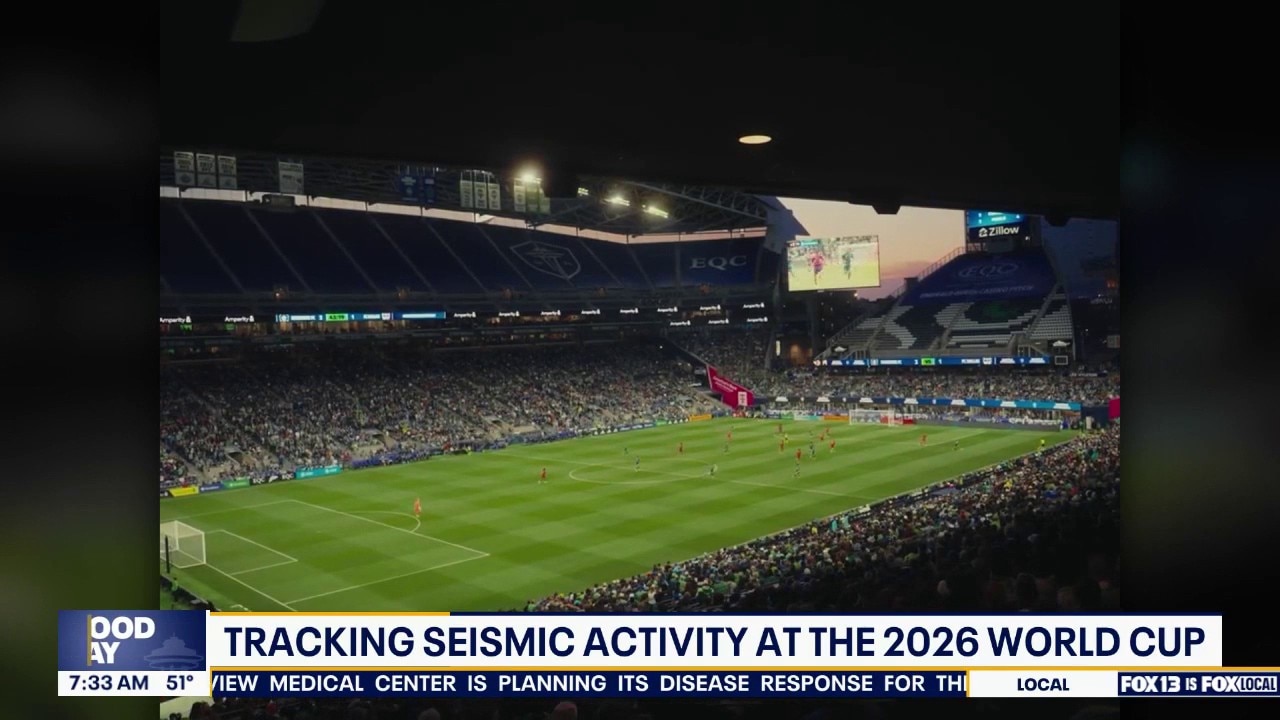Seattle FIFA World Cup: Tracking fan-created seismic activity at Seattle Stadium