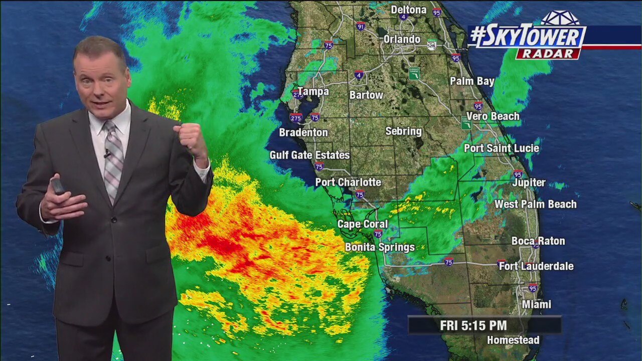 Tampa weather | Rain Friday night into early Saturday