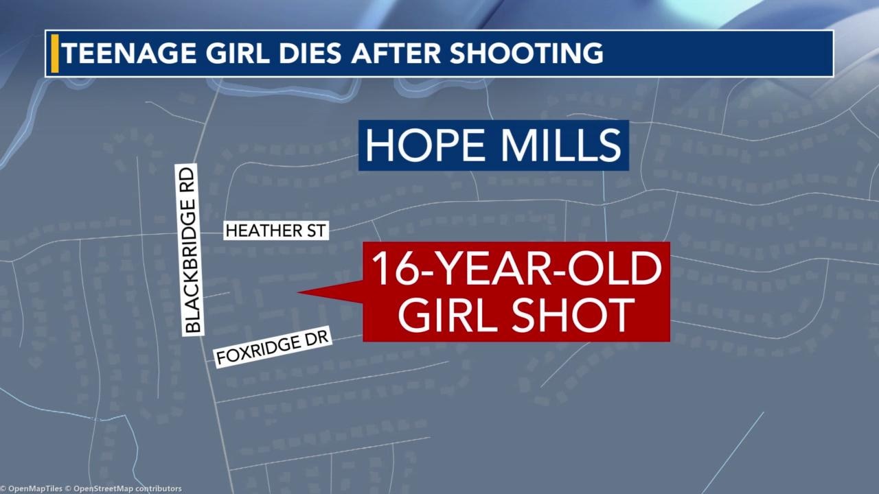 16-year-old girl dies after shooting 
