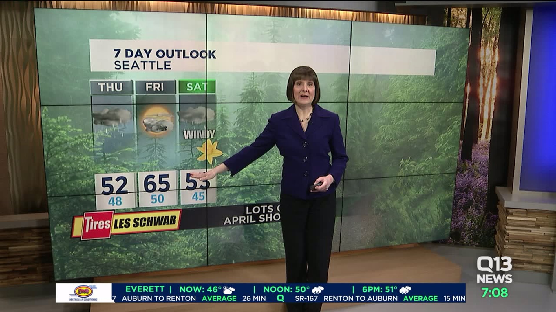 Q13 News forecast for Thursday