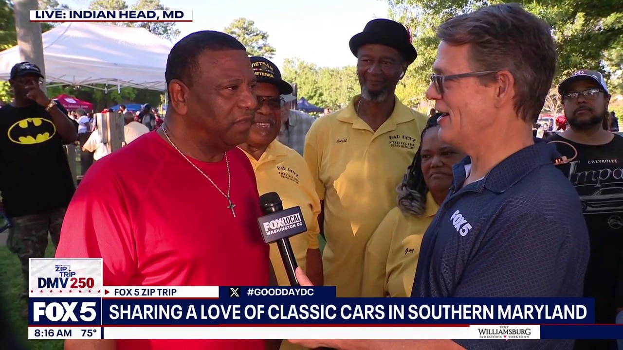 Sharing a Love of Classic Cars in Southern Maryland
