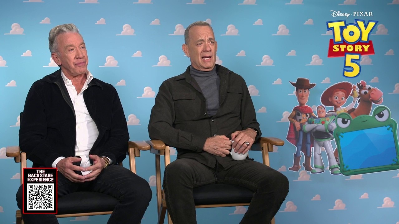 The Backstage Experience w/ "TOY STORY 5" stars Tom Hanks, Tim Allen & more!