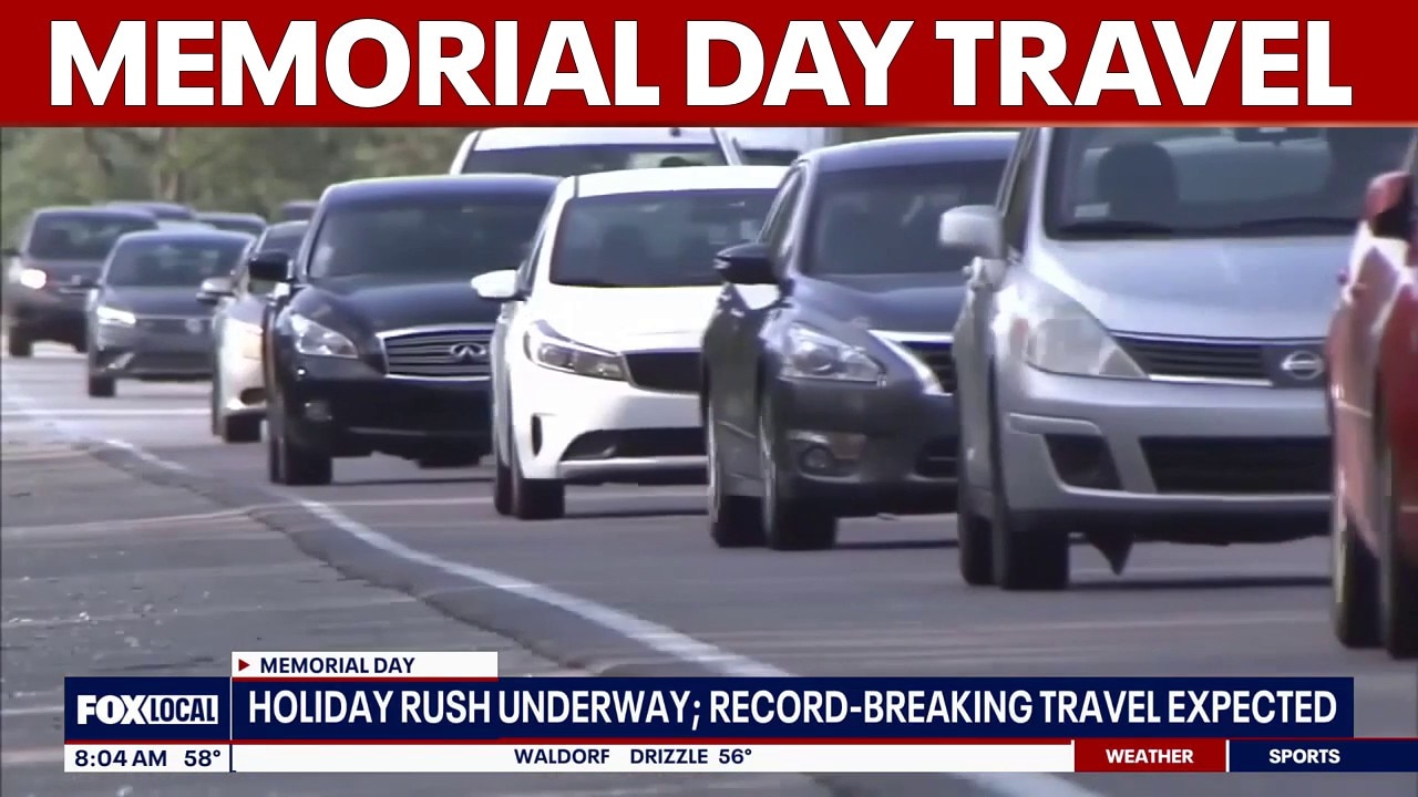 Memorial Day weekend kicks off summer travel season 
