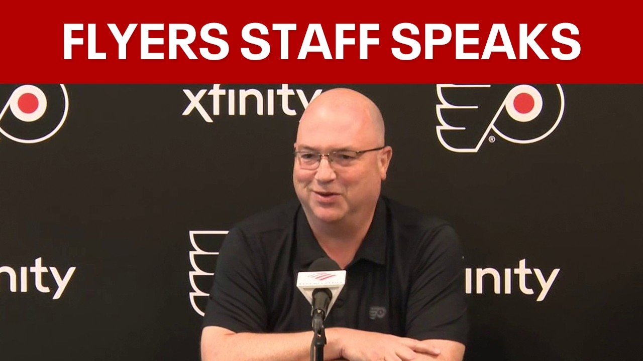Philadelphia Flyers Hold Press Conference