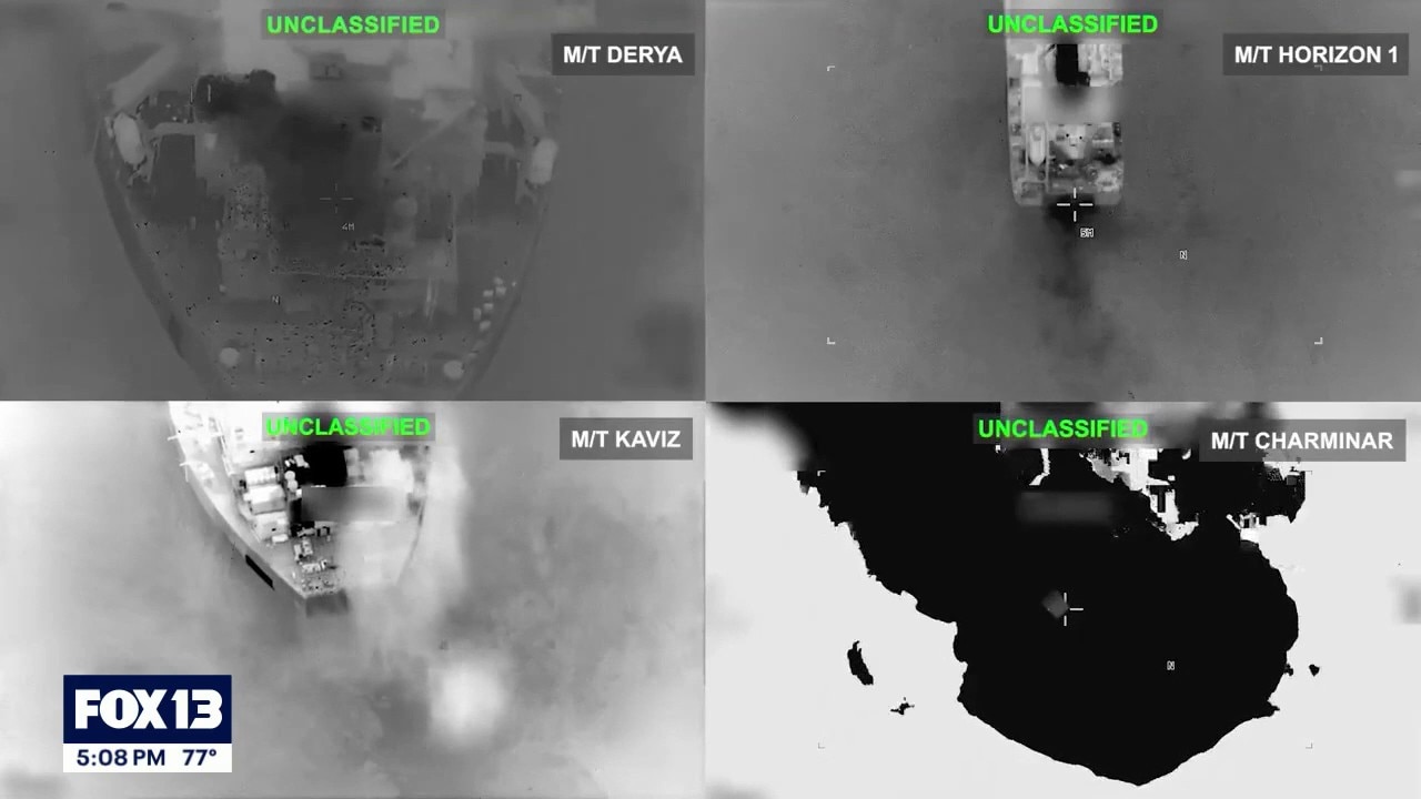US strikes Iranian oil tankers after attack on American warship