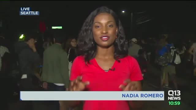 Fireworks at Lake Union