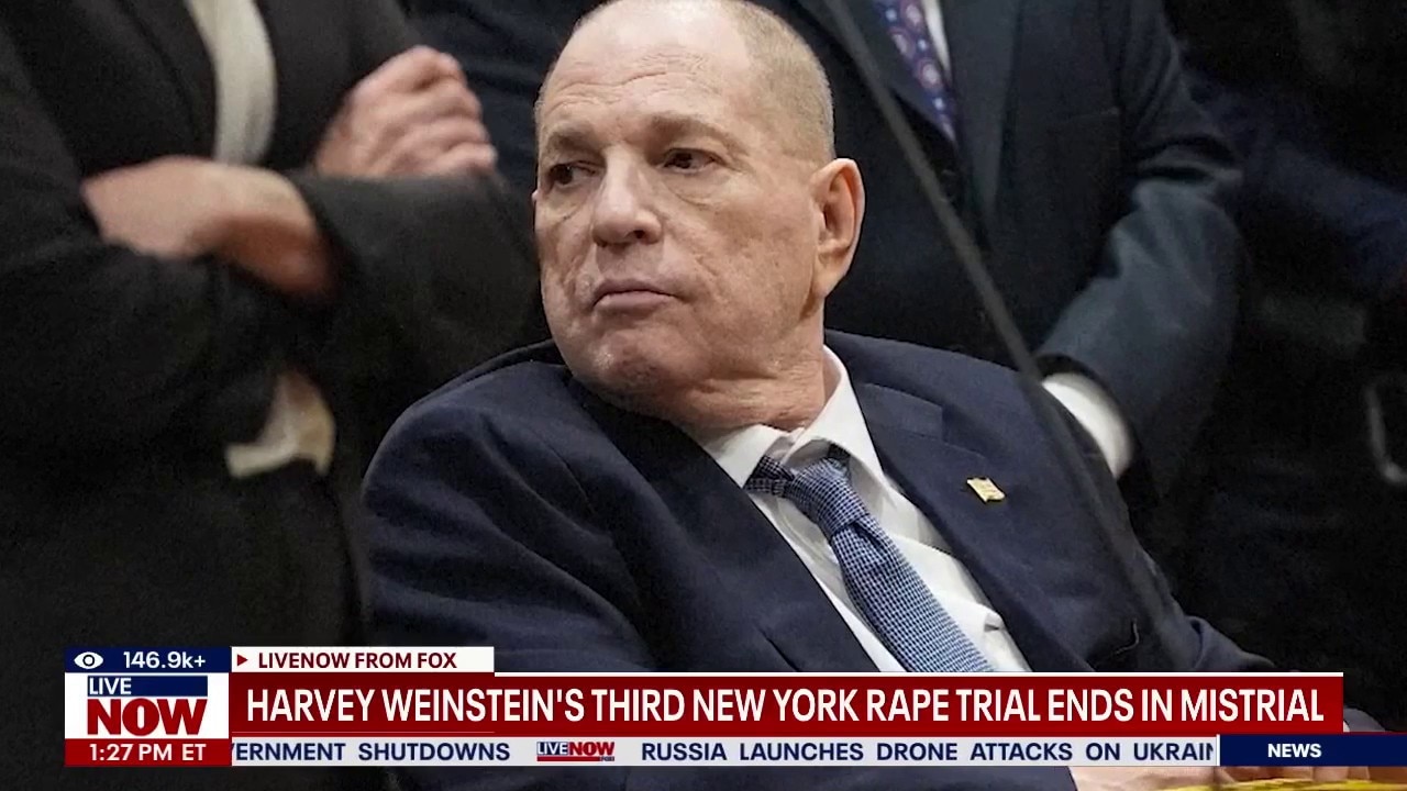 Harvey Weinstein's 3rd NYC rape trial ends in mistrial 