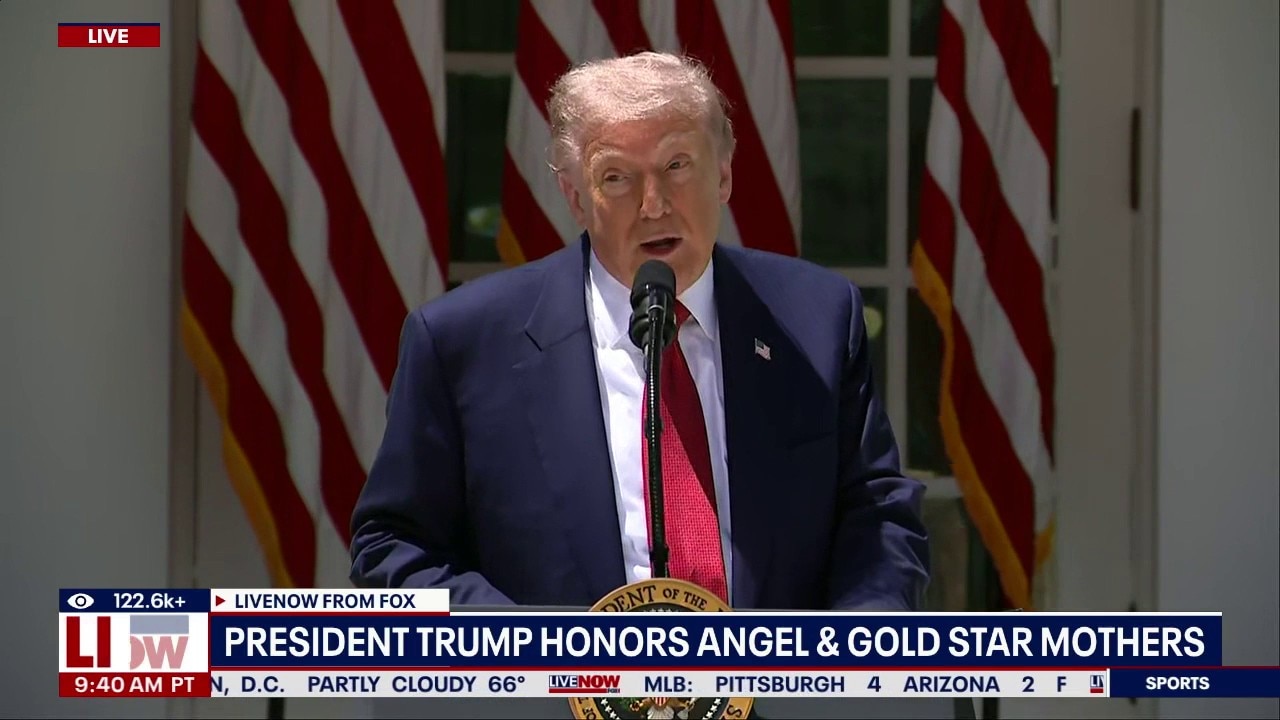 Trump honors Angel & Gold Star Moms