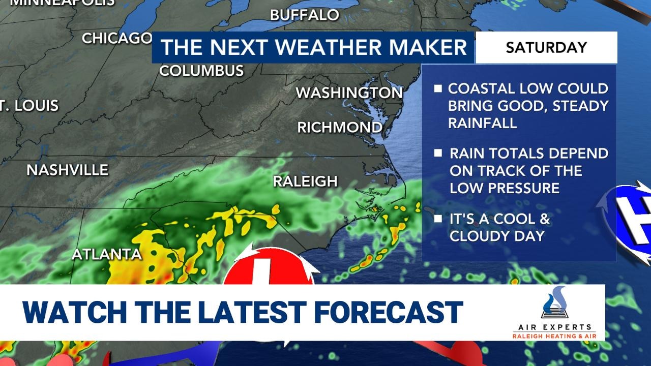 WRAL WeatherCenter Forecast