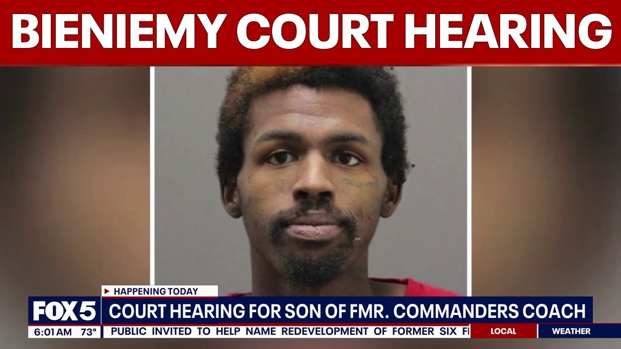 Eric Bieniemy’s son set for Thursday court hearing