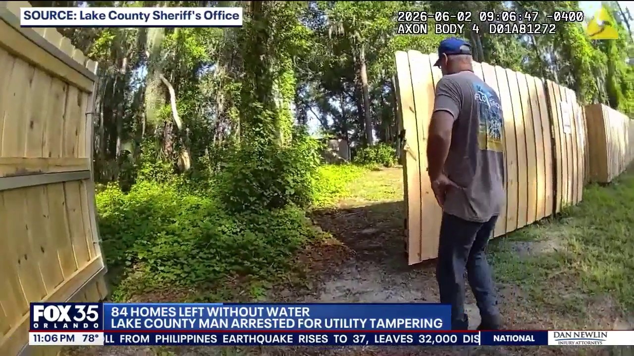 Alleged utility station break-in leaves neighborhood without water