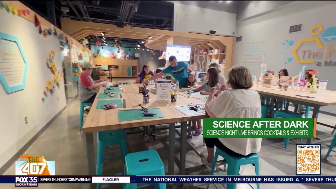 Adults-only fun returns to Orlando Science Center for Science Night Live