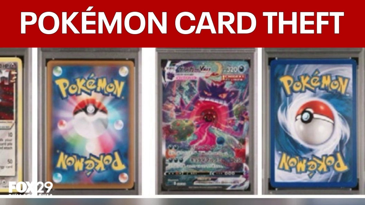 $10K in rare Pokémon cards stolen from Montgomery County shop