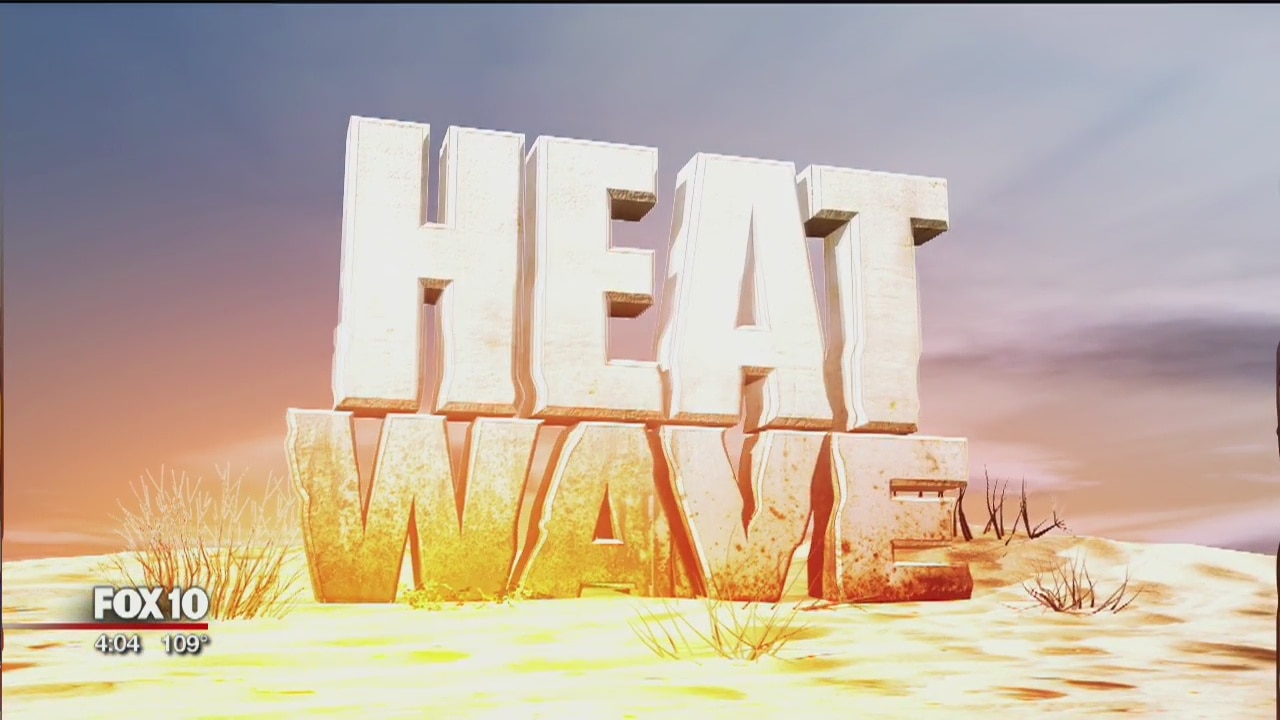 Heating warning continues for Phoenix area until 8:00 p.m. Thursday