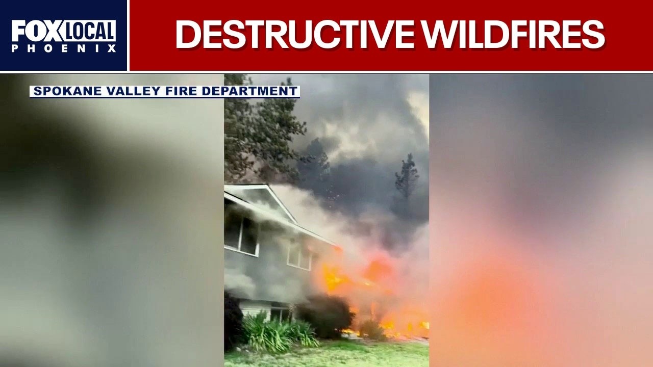 Washington wildfires force evacuations and destroy homes