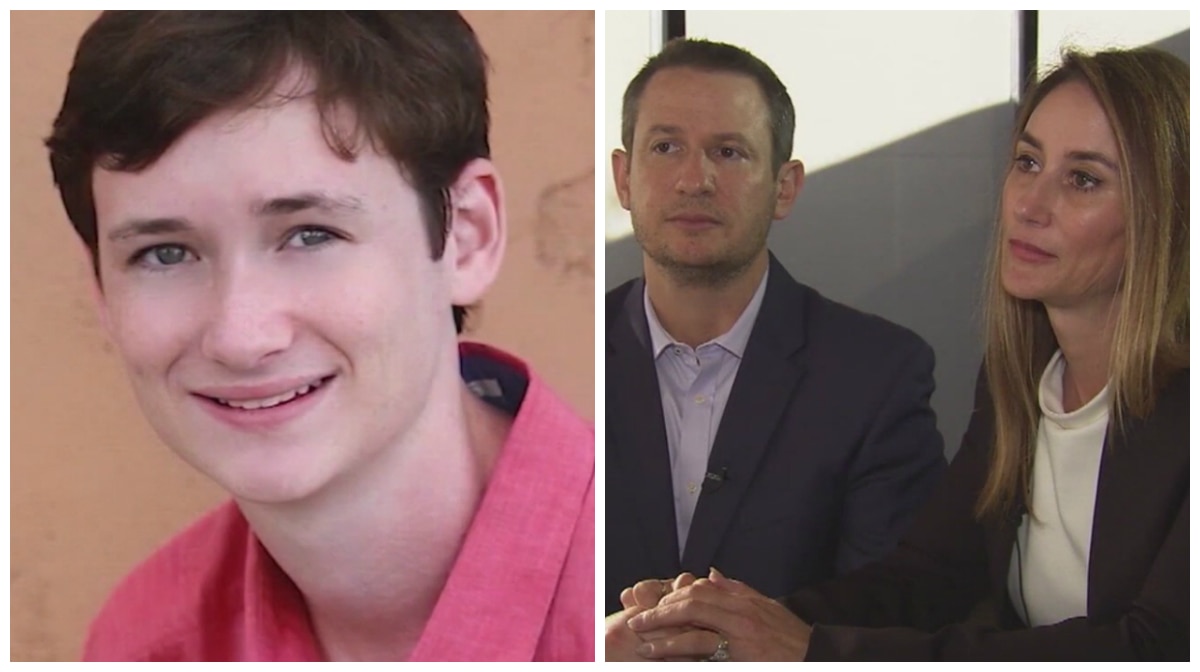 The parents of slain college student Blaze Bernstein speak out