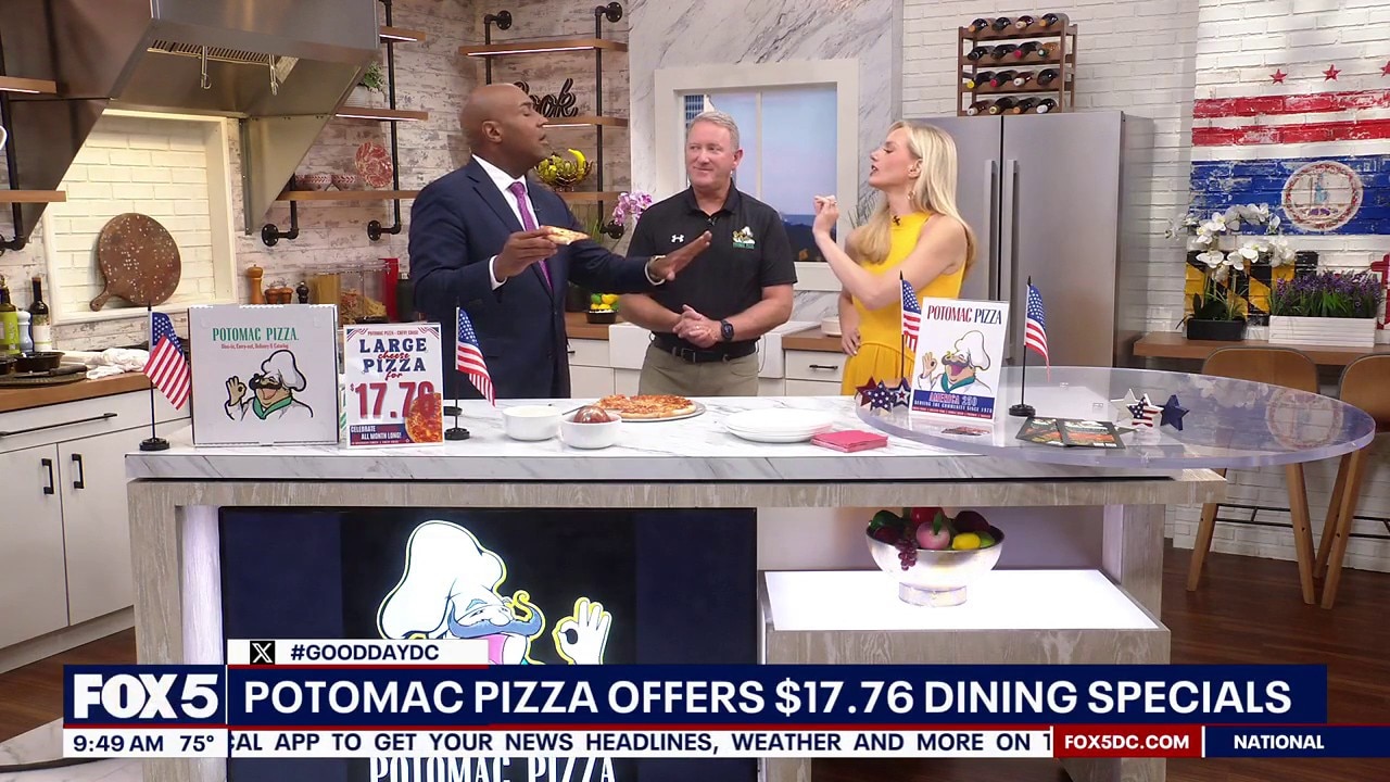 Potomac Pizza Offers $17.76 Dining Specials