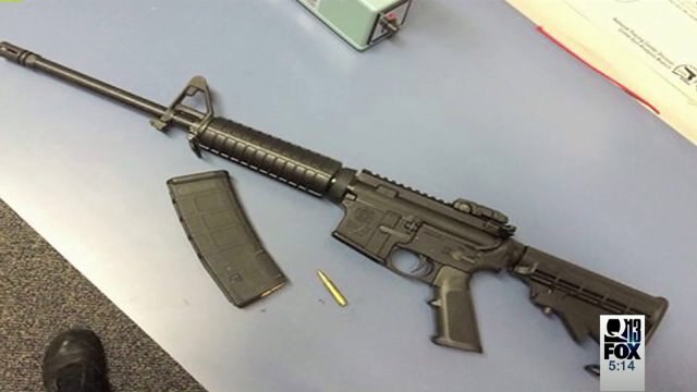Teens found with loaded rifles
