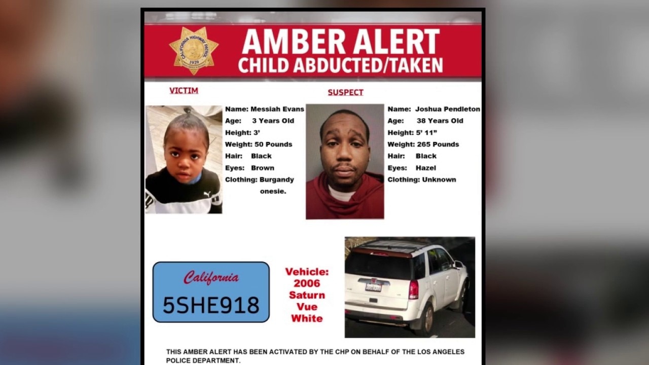 Search underway for missing 3-year-old in SoCal