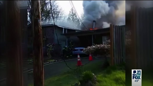 Lake Tapps house fire