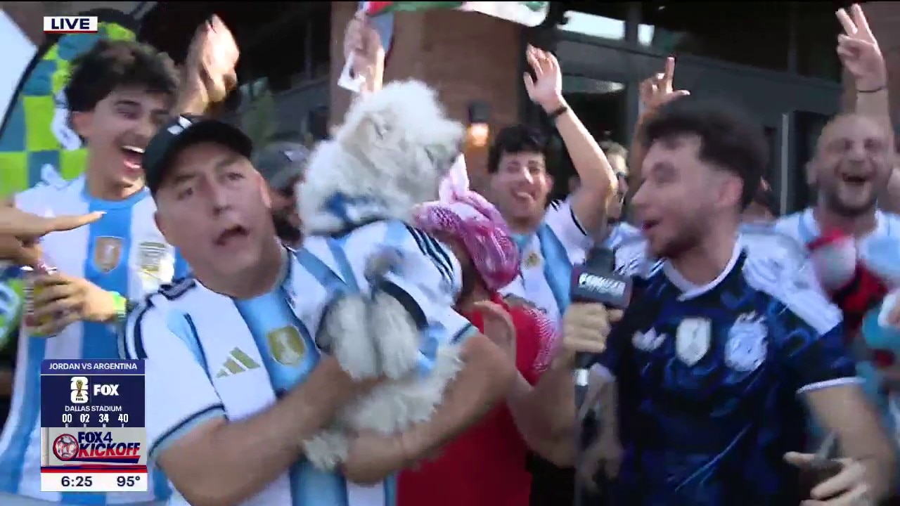 No Messi, no problem; Argentina fans hyped for Jordan match