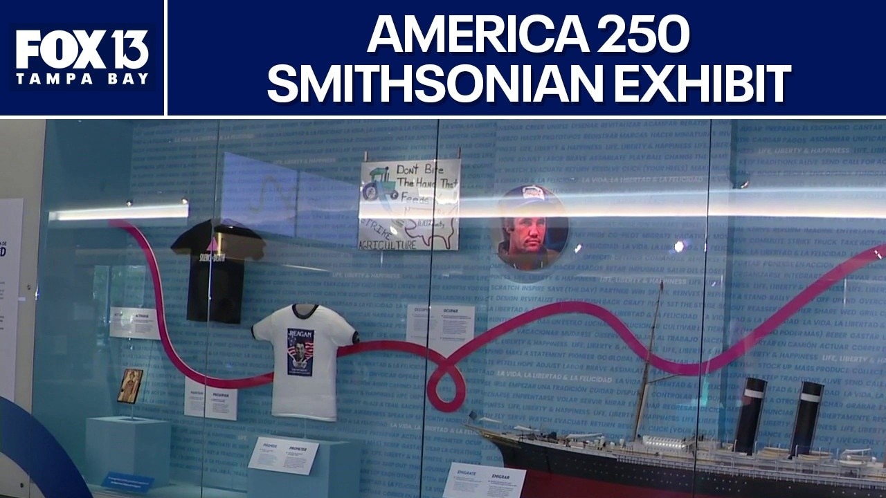 New America 250 exhibit at Smithsonian Museum
