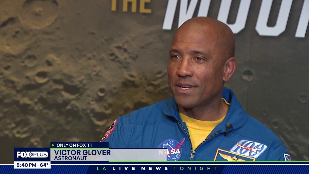 Victor Glover reflects on family, Artemis II mission