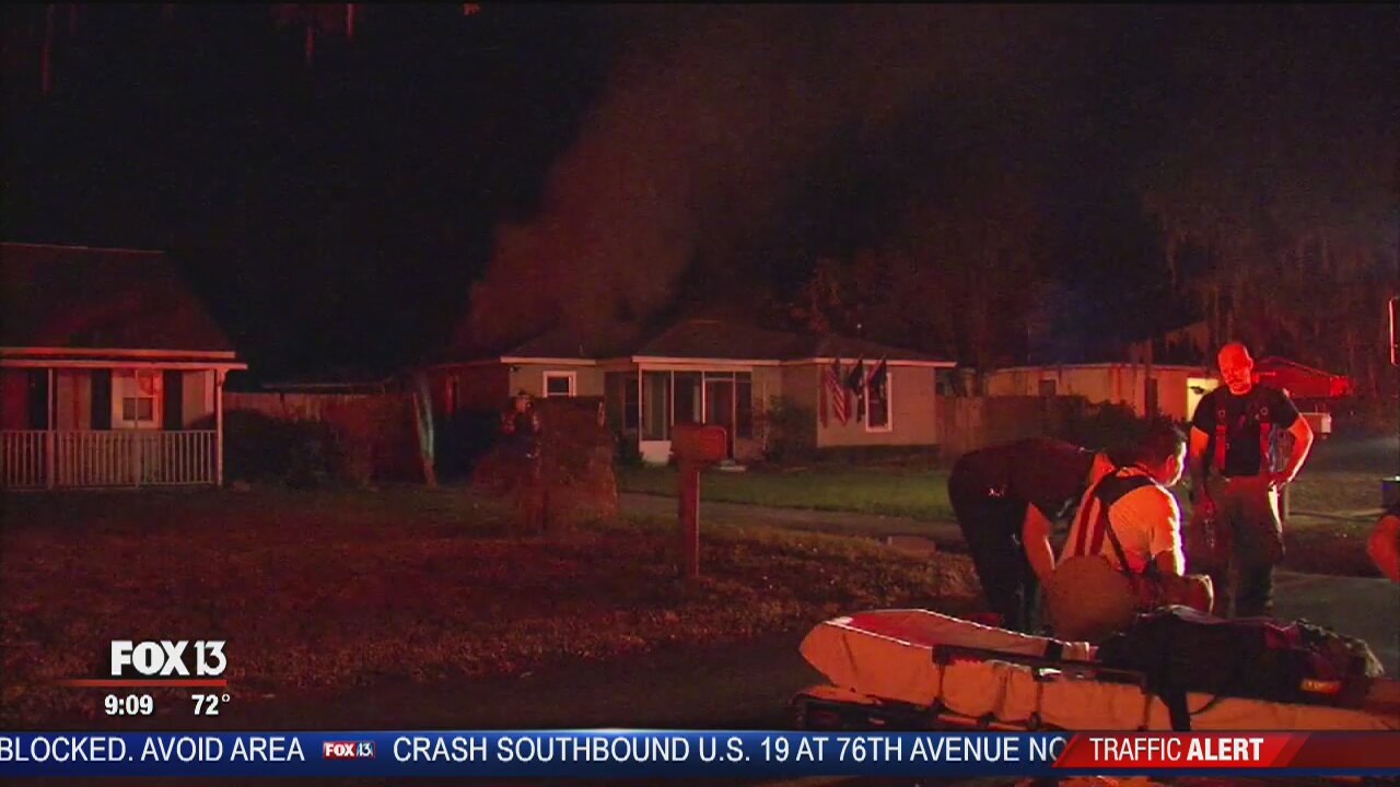 Veteran's home vandalized, burned down