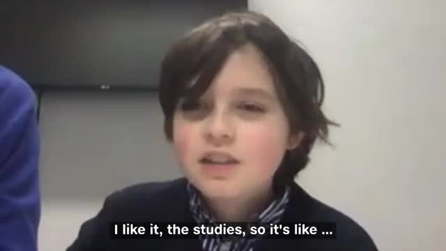 This 9-year-old boy is about to graduate from college