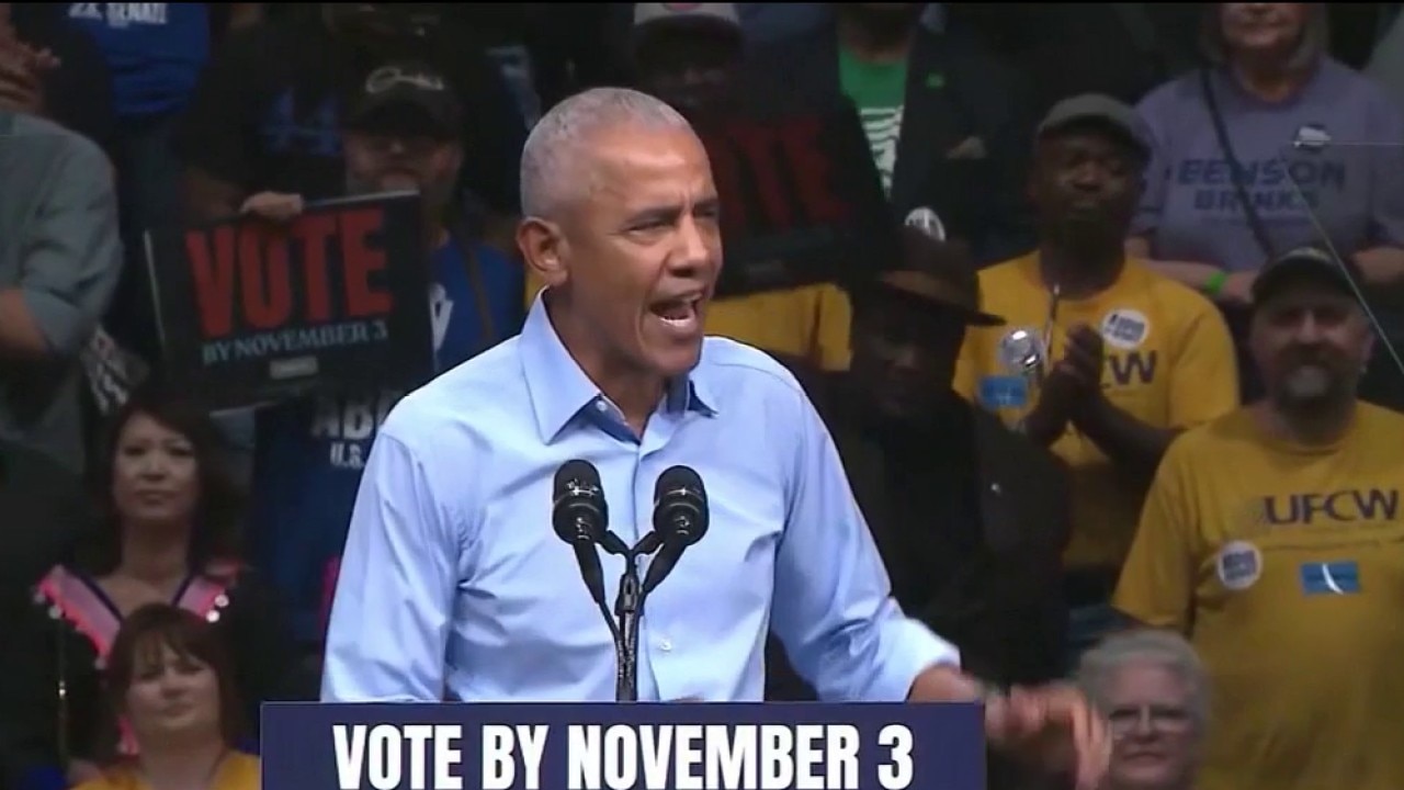 Obama, Harris campaign in Georgia ahead of midterms