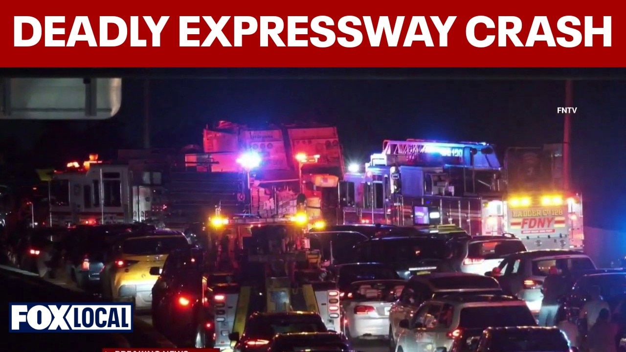 2 dead, 10 injured in Long Island Expressway crash in Queens