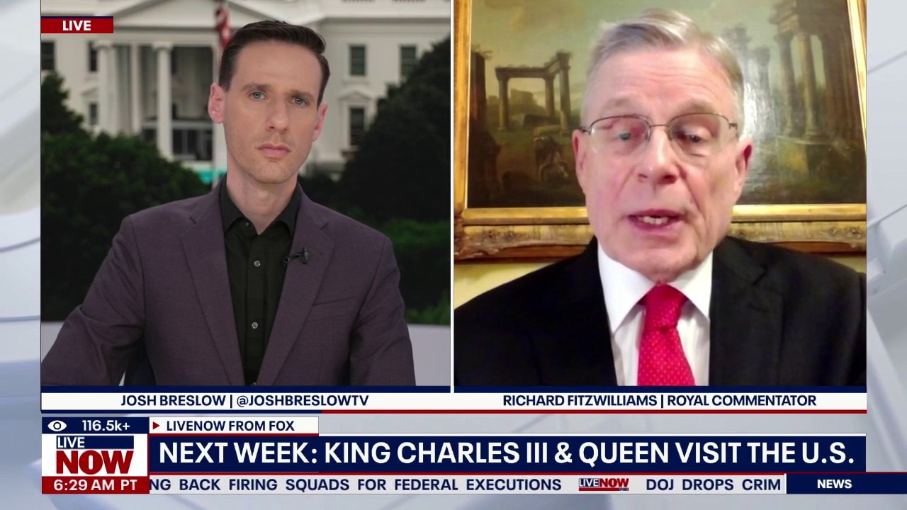 King Charles III will visit the U.S. next week