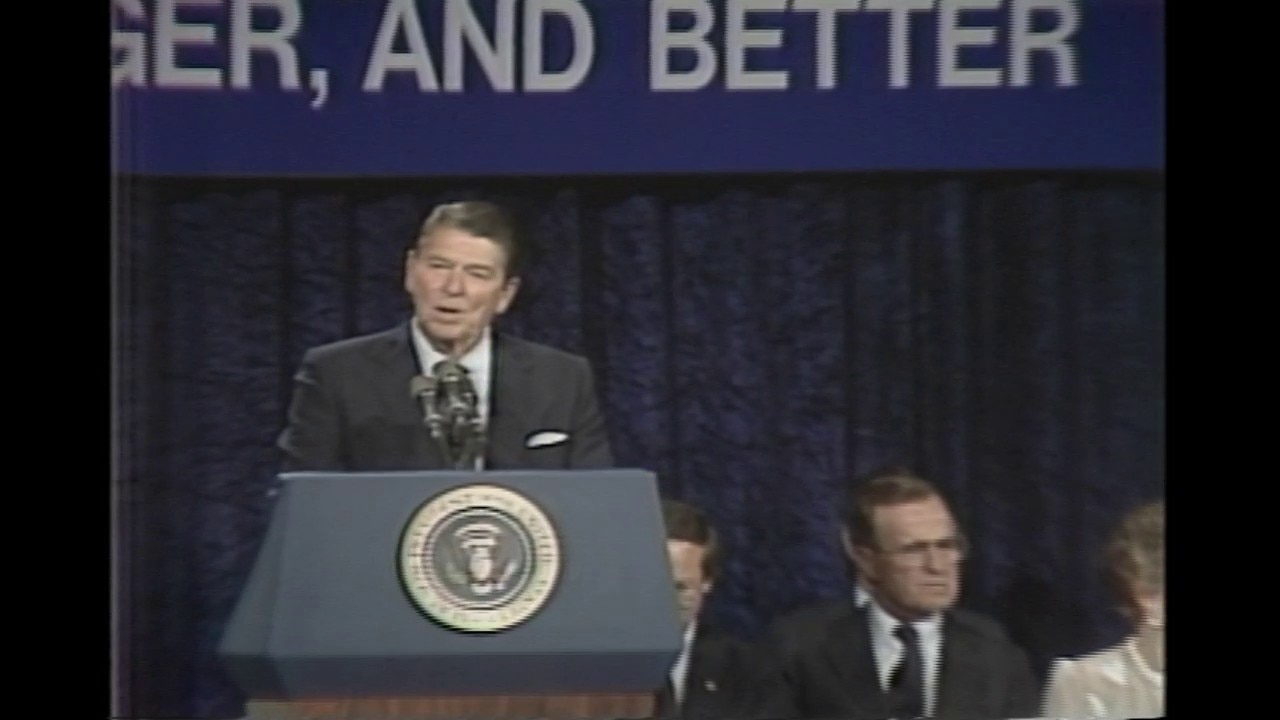 FILE -- Ronald Reagan addresses GOP National Committee