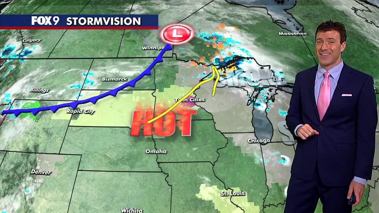 MN weather: Wildfires continue Friday afternoon, air quality improves 