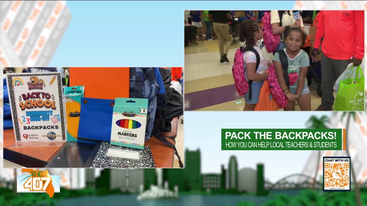 A Gift for Teaching gives record 30,000 backpacks to Orange County schools