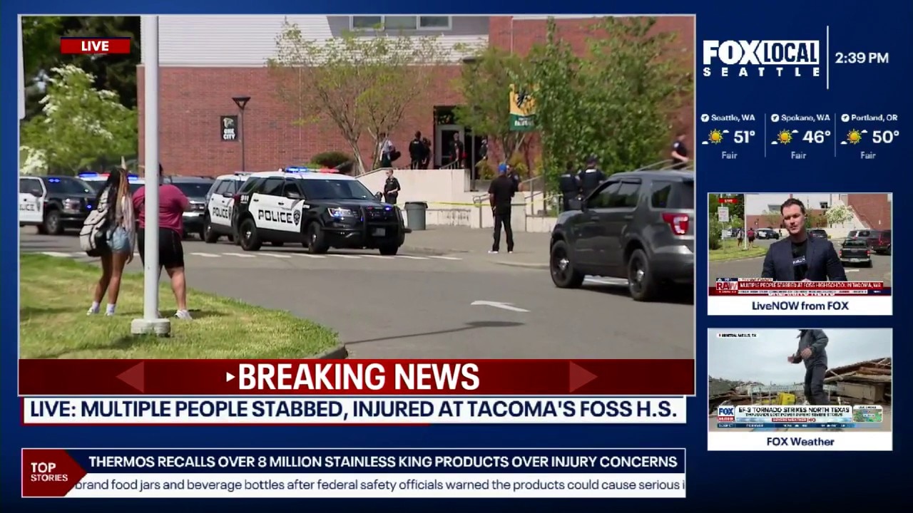 5 people stabbed at Foss High School in Tacoma