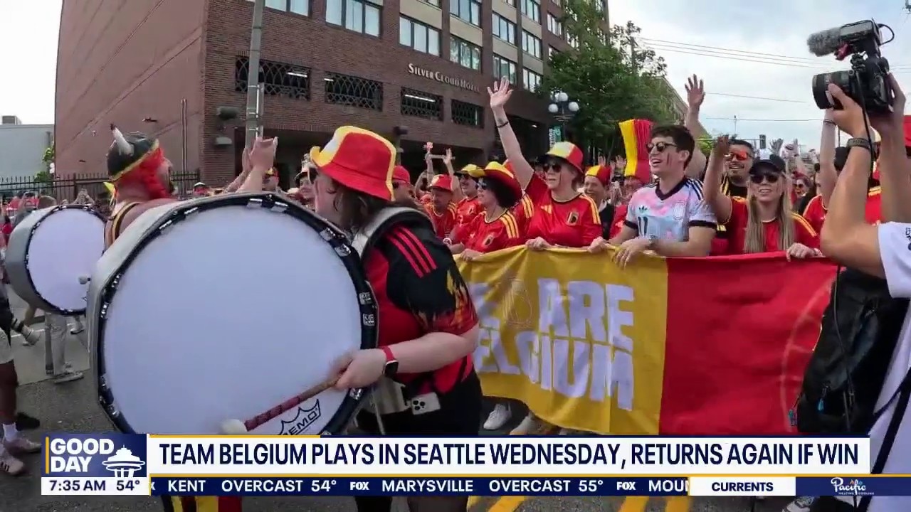 Team Belgium returns to Seattle Stadium Wednesday 